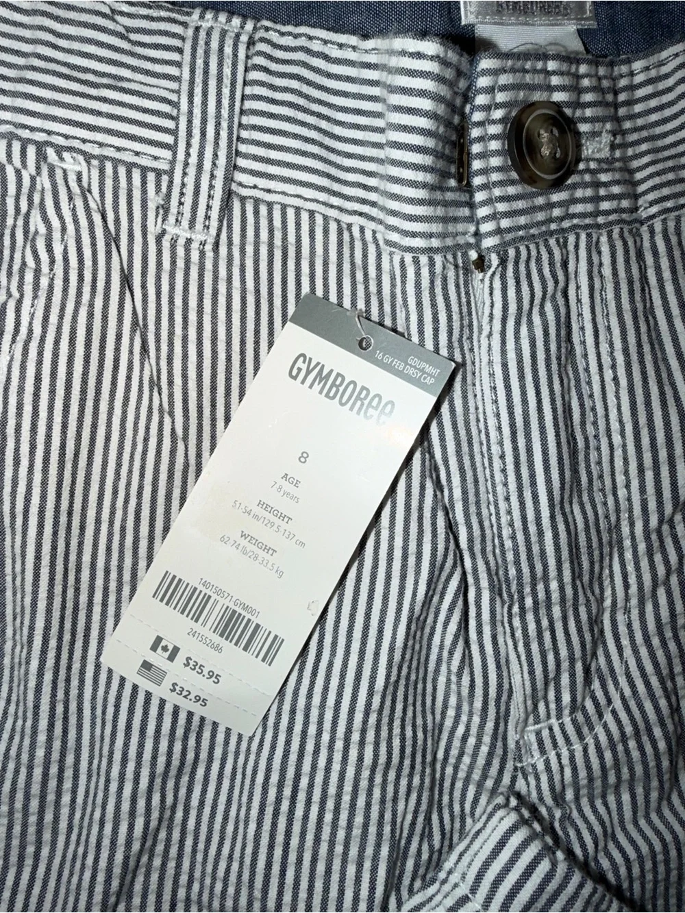 Gymboree size 8 nwt pants